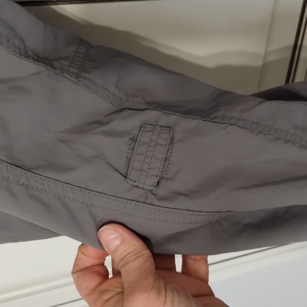 The North face Tempest Gray Roll-Up Pant Size 6 - Picture 4 of 8